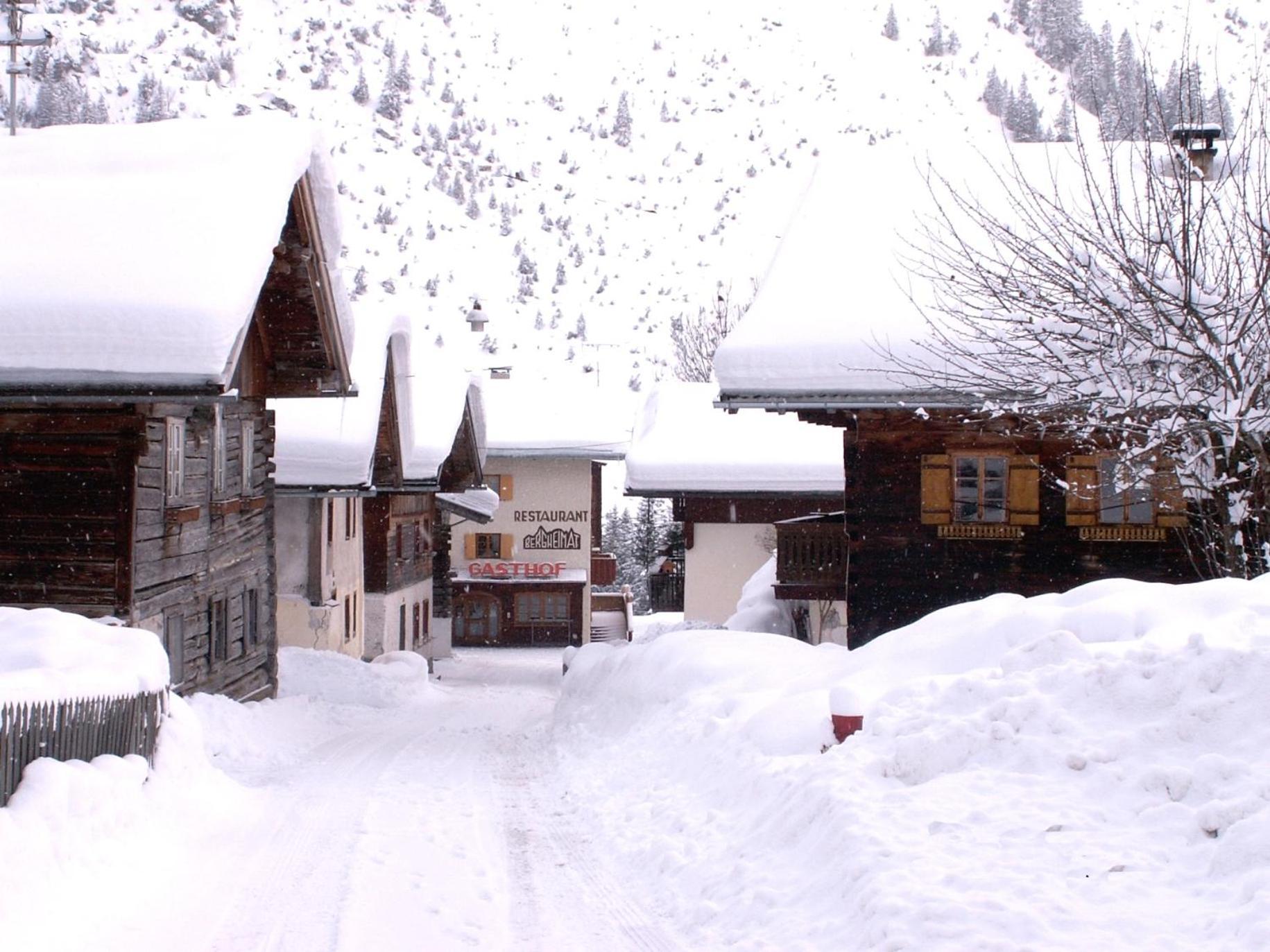 Hotel Gasthof Bergheimat Boden Exterior foto